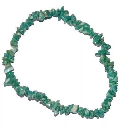 bracelet baroque amazonite