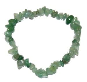 bracelet baroque aventurine verte