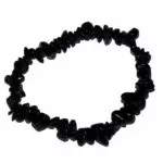 bracelet baroque obsidienne noire