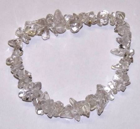 Bracelet baroque cristal de roche