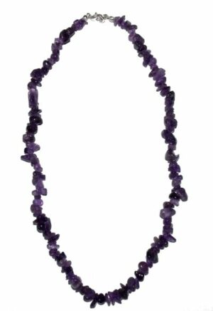 collier améthyste baroque