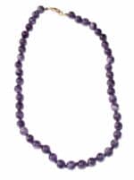collier amethyste boules