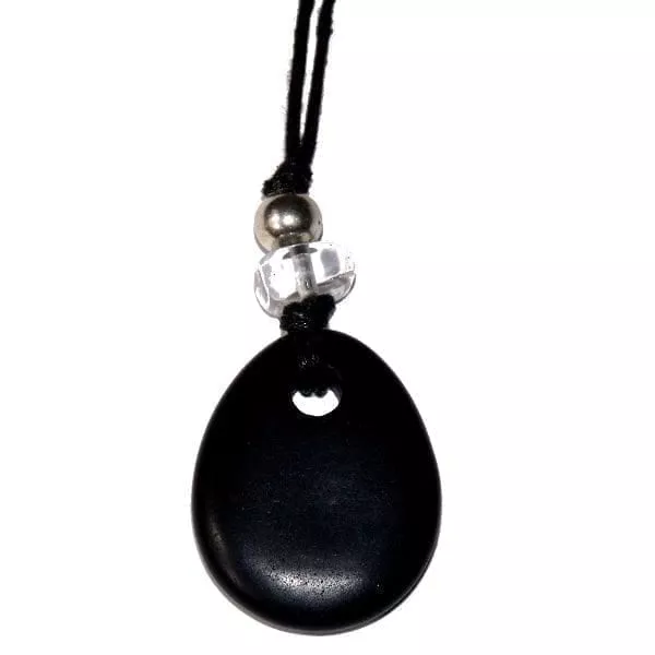 collier donut onyx noir