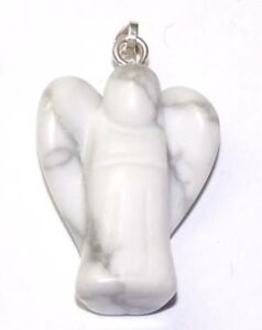 pendentif howlite ange