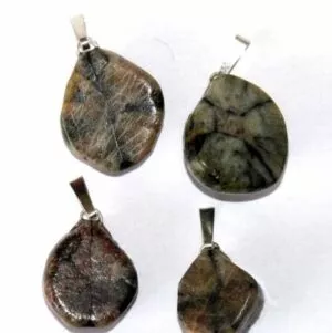 pendentif chiastolite