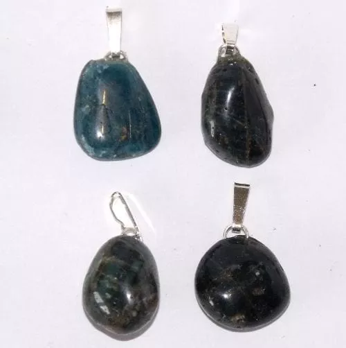 pendentif apatite bleue