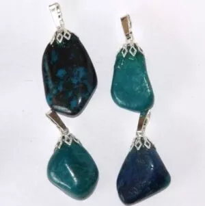 pendentif chrysocolle