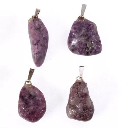 pendentif lépidolite