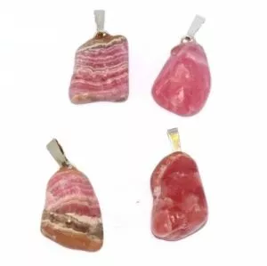 pendentif rhodochrosite