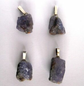 pendentif tanzanite