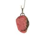 Pendentif-Rhodonite naturelle