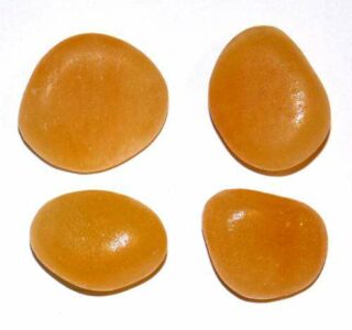 calcite jaune roulée
