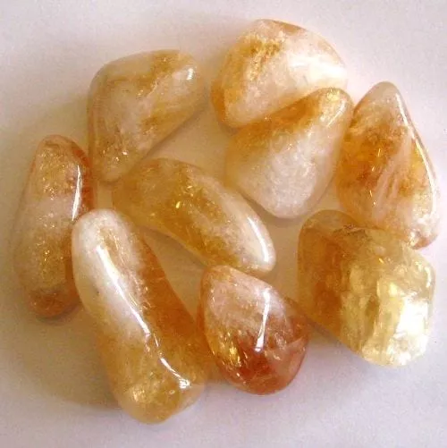 citrine chauffée roulée