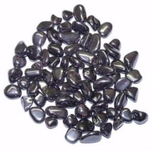 hématite mini pierres polies gravier xxs