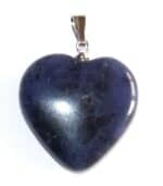 pendentif coeur sodalite