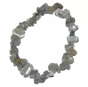 bracelet labradorite baroque