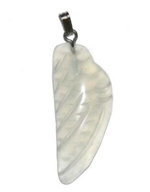 pendentif aile d ange jade