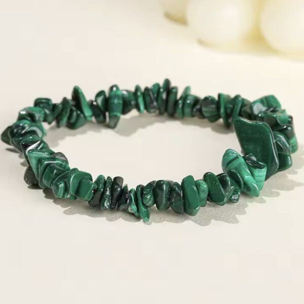Bracelet baroque Malachite