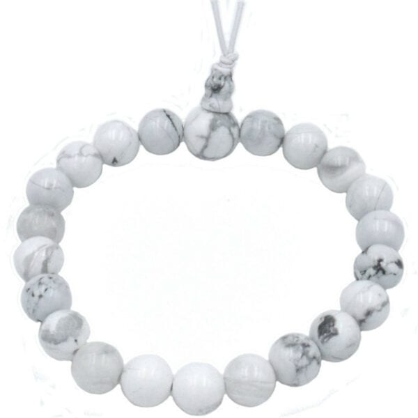 bracelet mala howlite