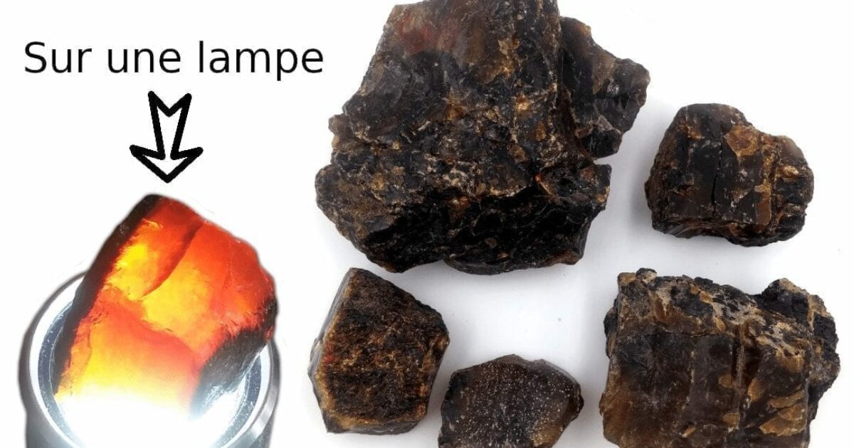 Ambre brut