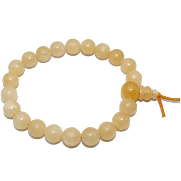 Bracelet mala calcite boule