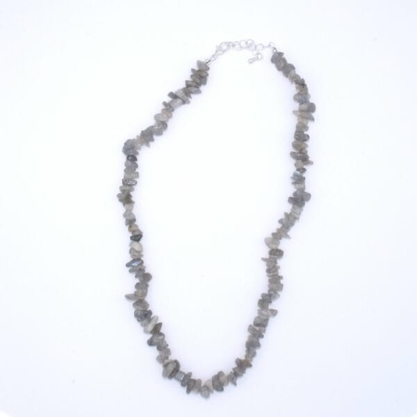 collier labradorite baroque 45 cm