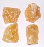 calcite jaune orange brute