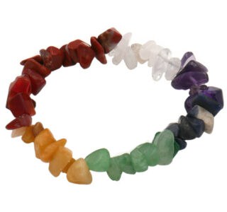 bracelet pierres 7 chakras baroque