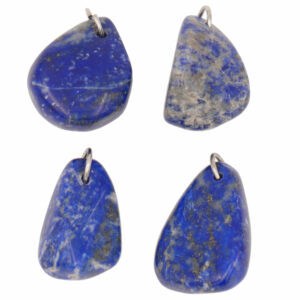 pendentif lapis lazuli, pierre percée