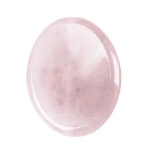Galet plat quartz rose