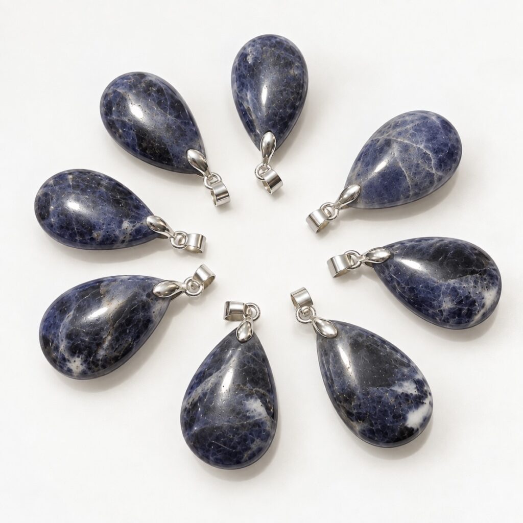 Pendentif Sodalite Goutte