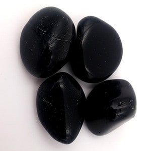 Obsidienne Noire pierres roulées naturelles - Gaiance Minéraux Pro