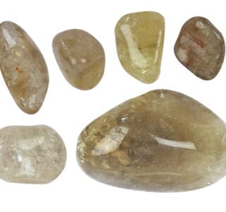 citrine naturelle polie
