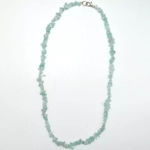 collier aigue marine baroque