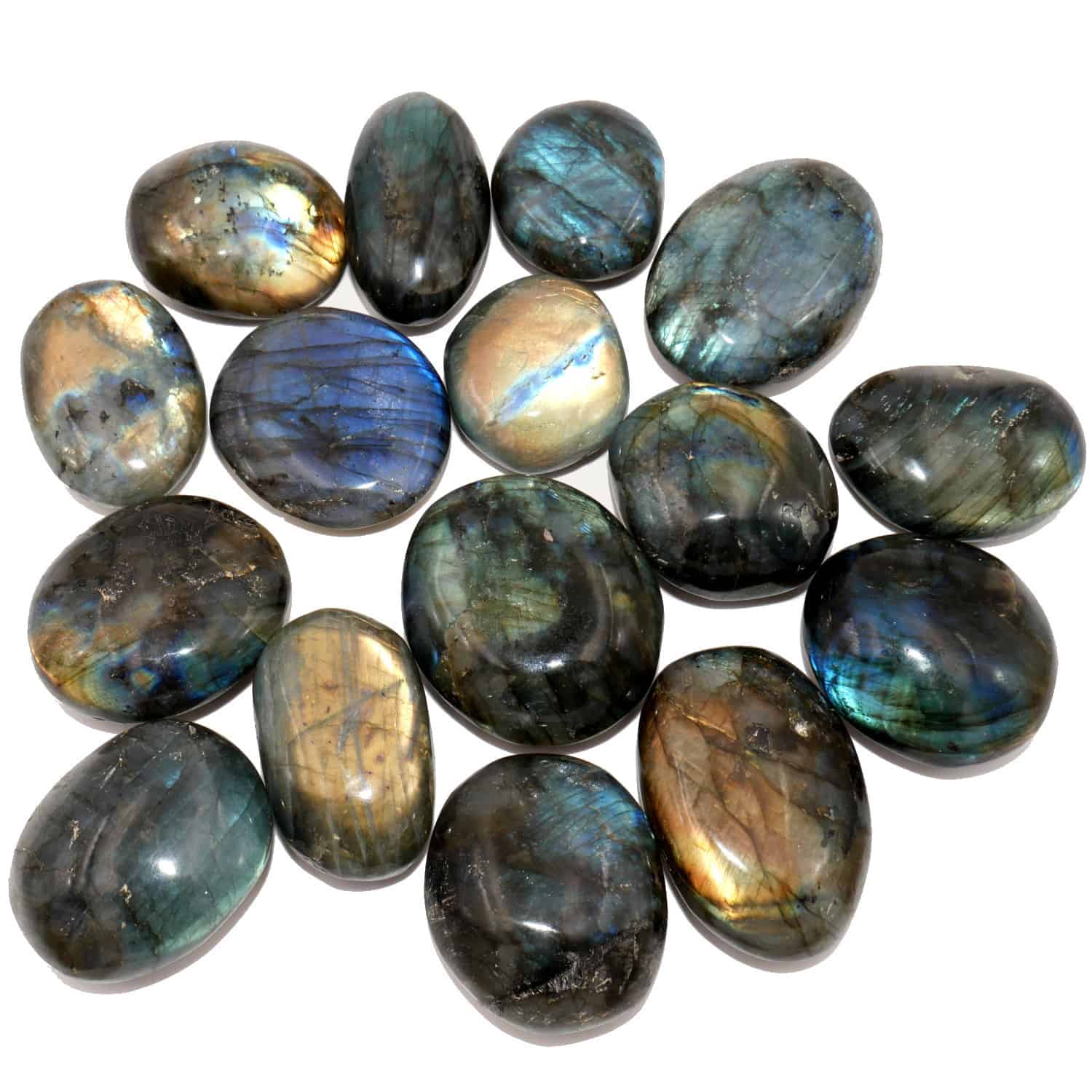 Galet Labradorite A - 123Ambre