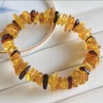 bracelet ambre veritable