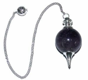 pendule en amethyste