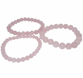Bracelet Quartz Rose 8mm - Amour Et Apaisement - Bonheur De Lune - Neuf