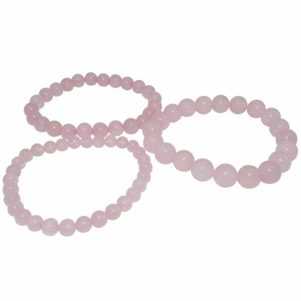 bracelet quartz rose