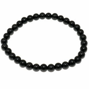 bracelet spinelle noire boules