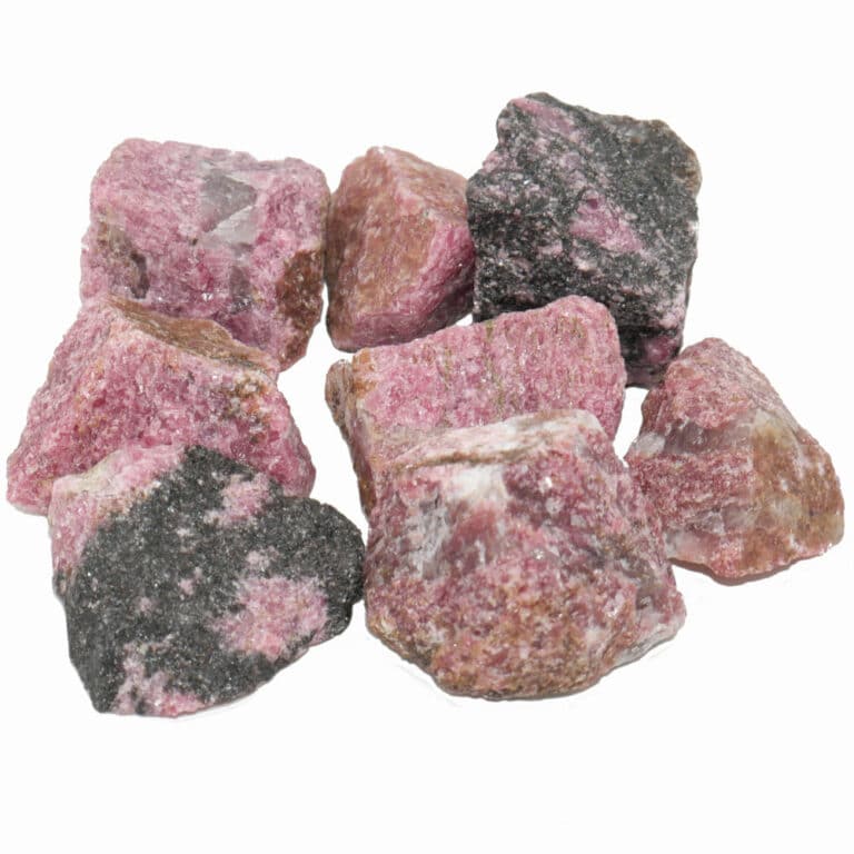 rhodonite pierre brute