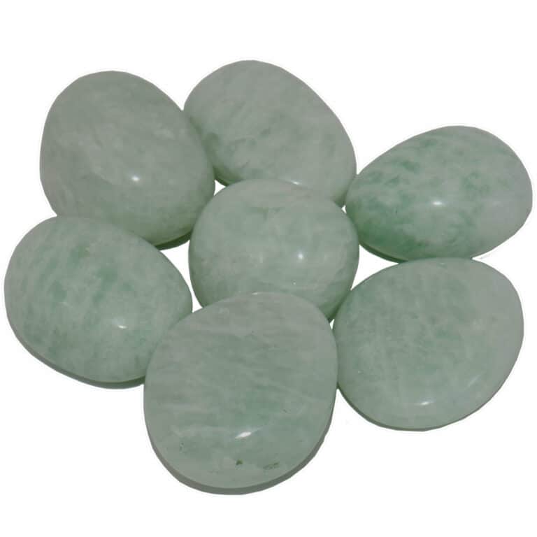 amazonite pierre rouléee de lithothérapie