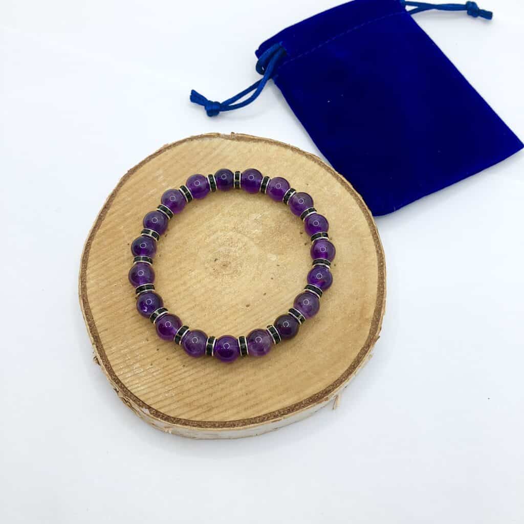 Bracelet en Améthyste AAA