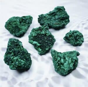 Malachite brut
