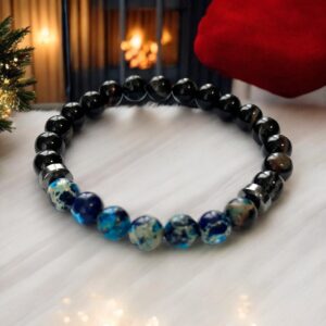 bracelet jaspe imperial onyx