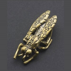 Amulette Thaï Frelon Guêpe en Laiton