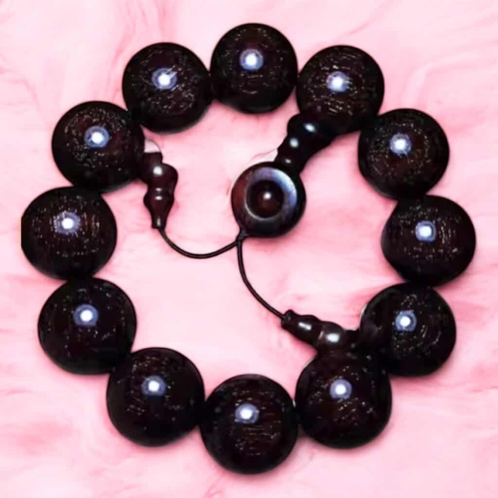 bracelet bois de Santal rouge