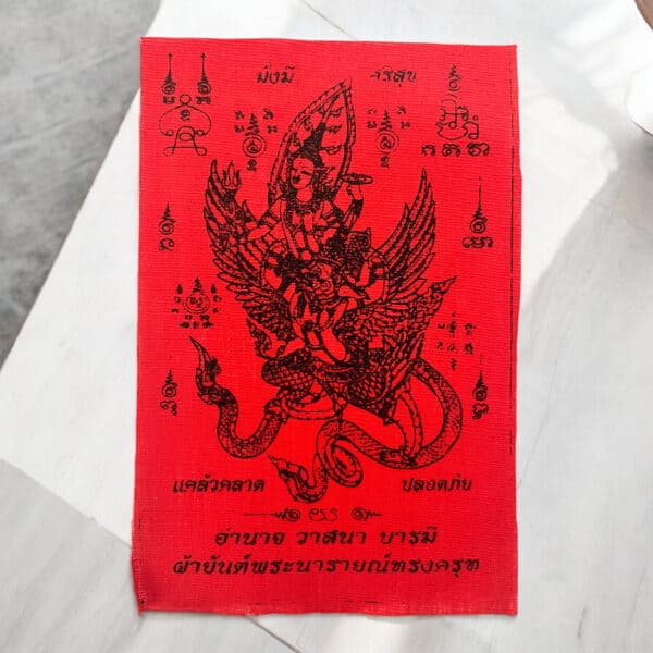 Yantra Thaïlandais Rouge Beni
