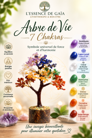 Arbre de vie 7 chakras