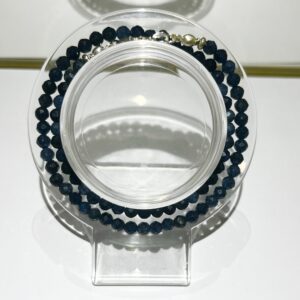 Bracelet en Saphir Bleu – Équilibre & Clarté intérieure